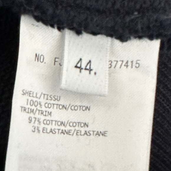 Thom Browne NAVY CLASSIC LOOPBACK TONAL 4-BAR CREWNECK SWEATER DRESS - Picture 12 of 14